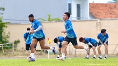 Các đội V.League vào mùa nâng cấp thể lực
